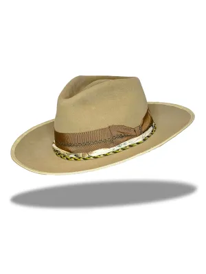"Botánico (Sand Garden)" Fur Felt Hat