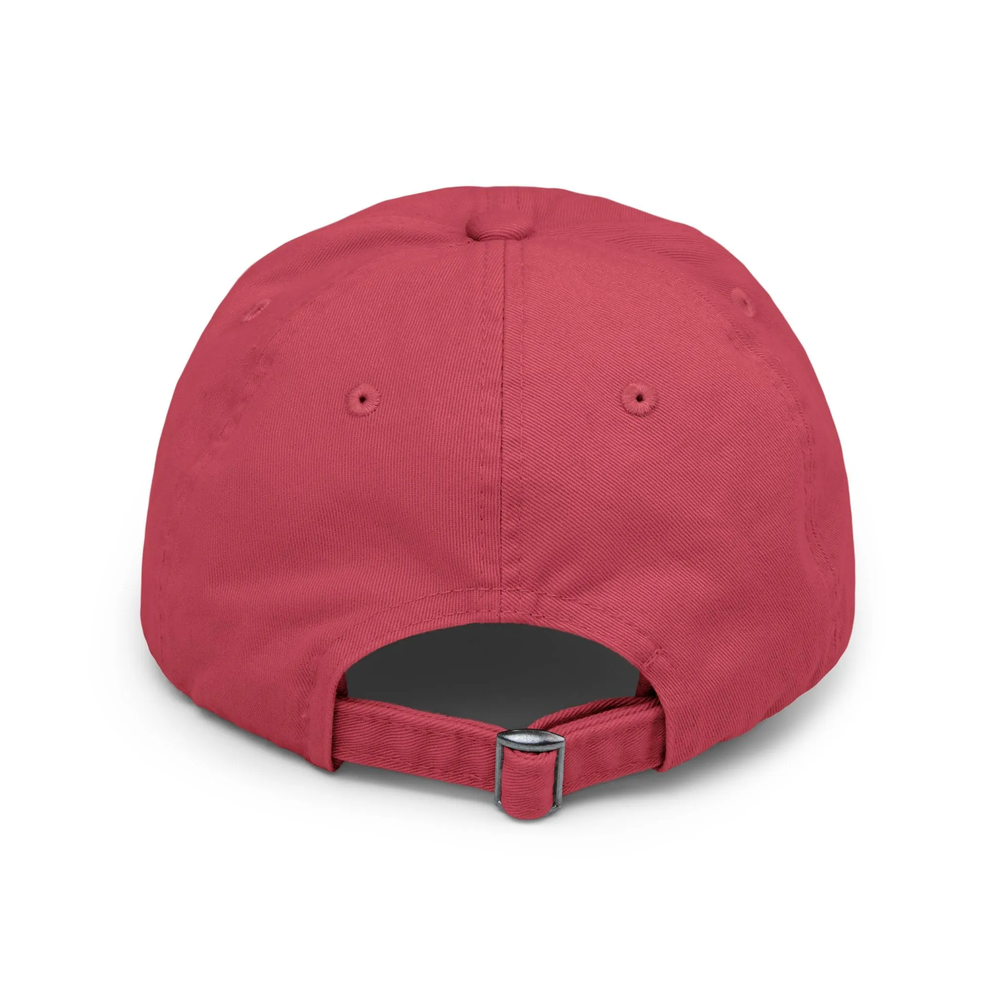 Raw Suhi "R" LOGO Distressed Dad Cap (Dashing red)