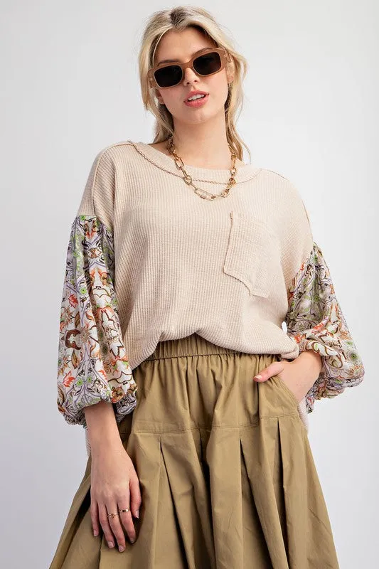 Rib Knit Top (C41)
