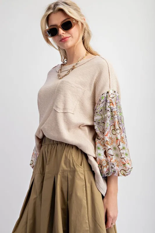 Rib Knit Top (C41)