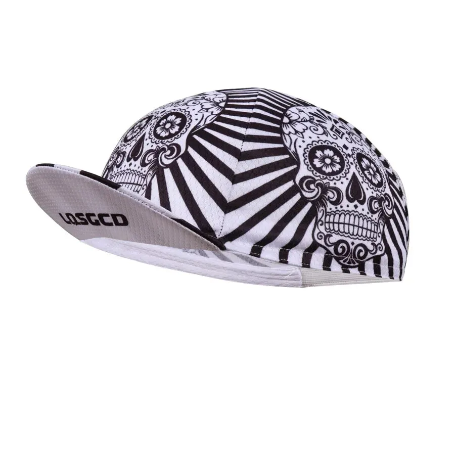 Road Skeleton Fixed Gear Fixie Cap