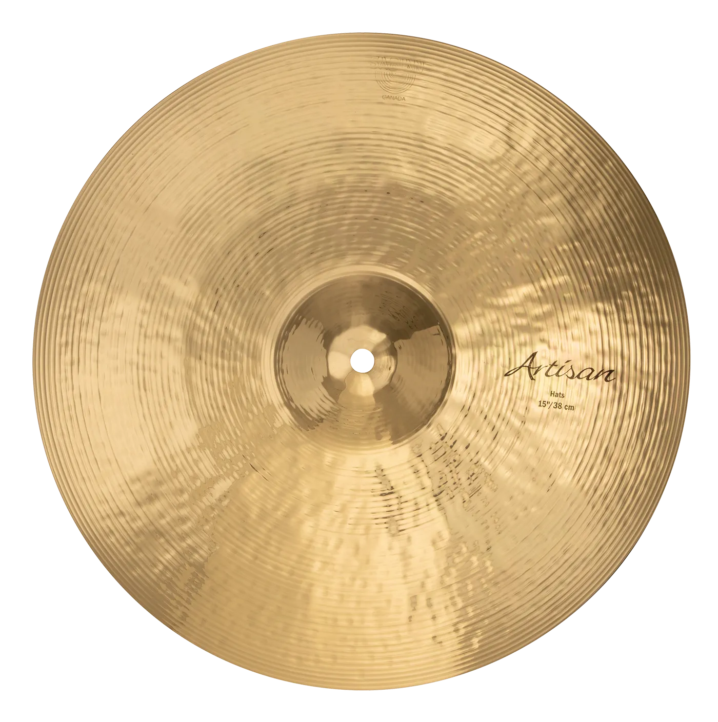 SABIAN A1502B 15" Artisan Hi-Hat Cymbals Brilliant Finish Made In Canada