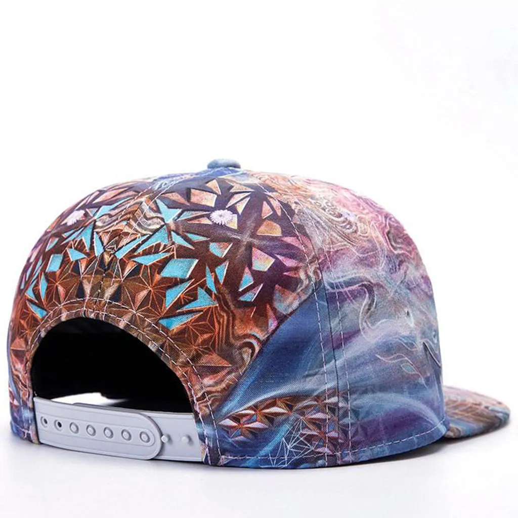 Skull Printed Punk Street Cap