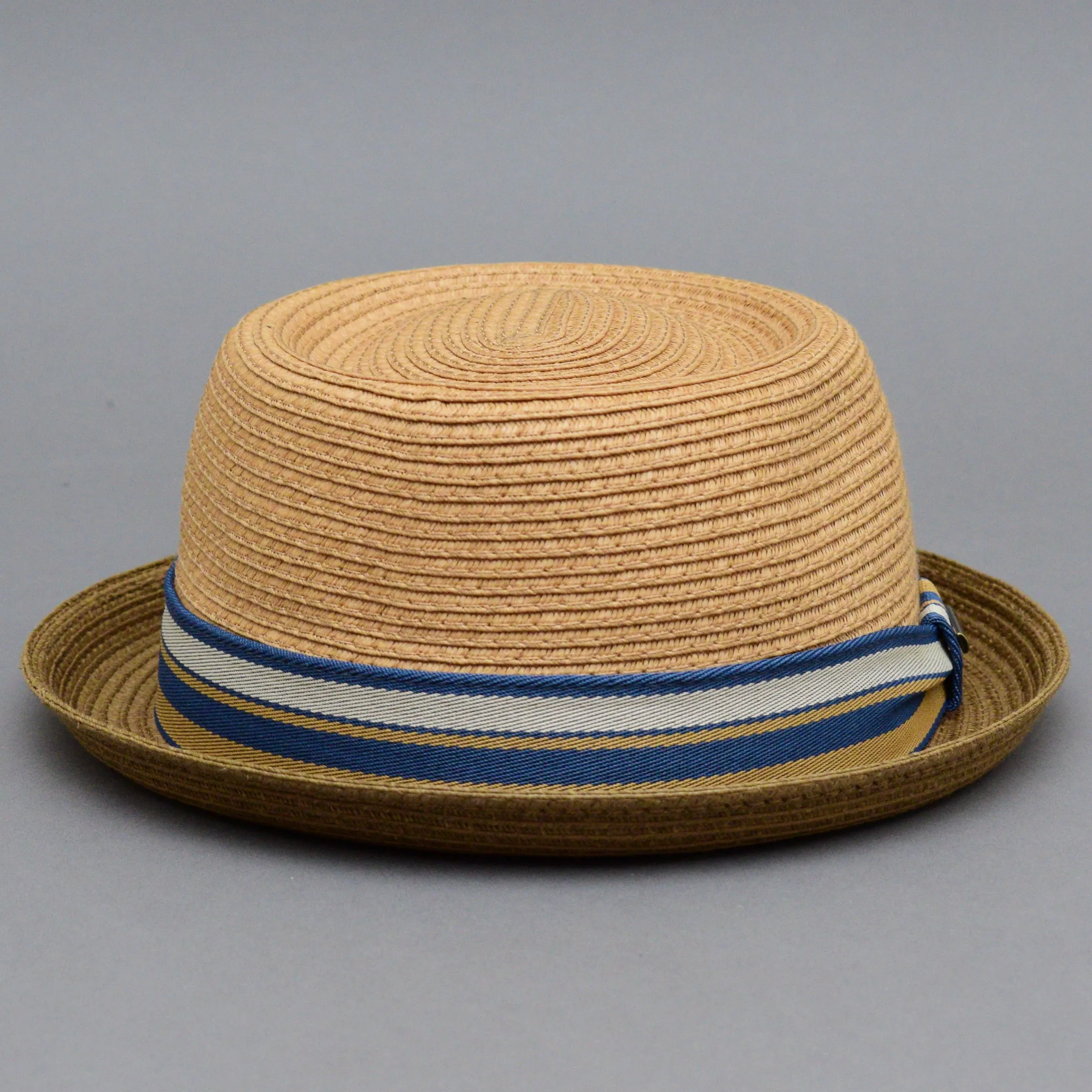 Stetson - Licano Toyo Pork Pie - Straw Hat - Brown