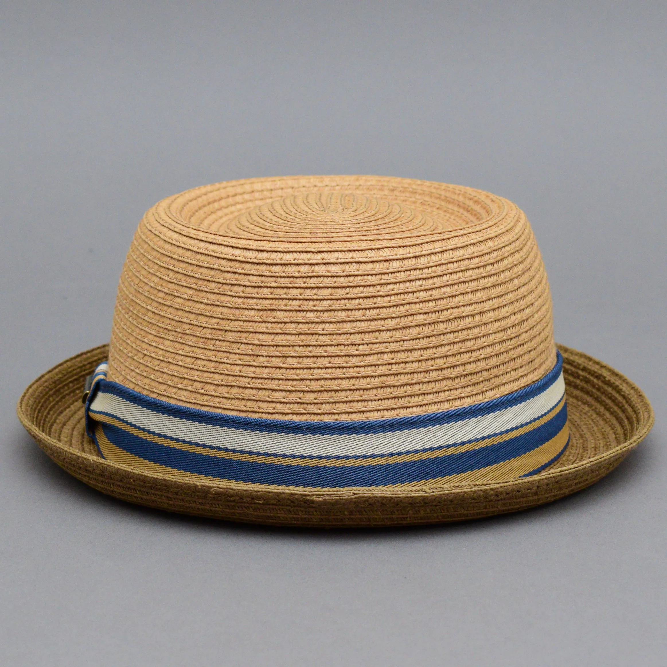 Stetson - Licano Toyo Pork Pie - Straw Hat - Brown
