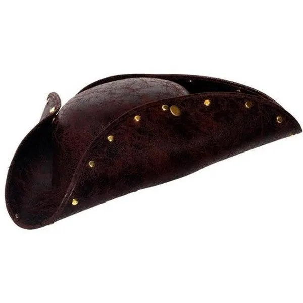 Studded Tri Corner Hat