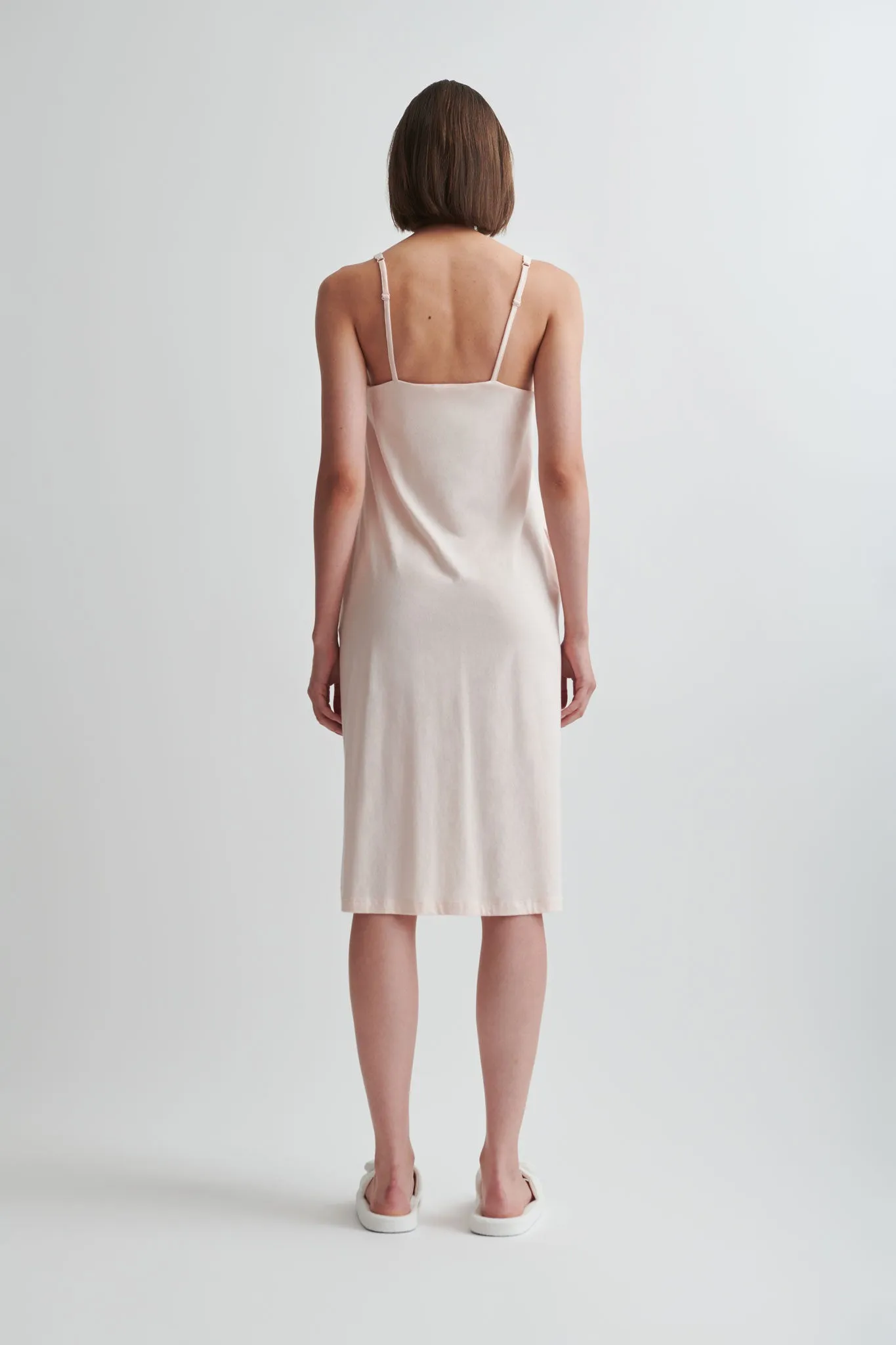 SW - Long Sexy Slip | Pearl Pink