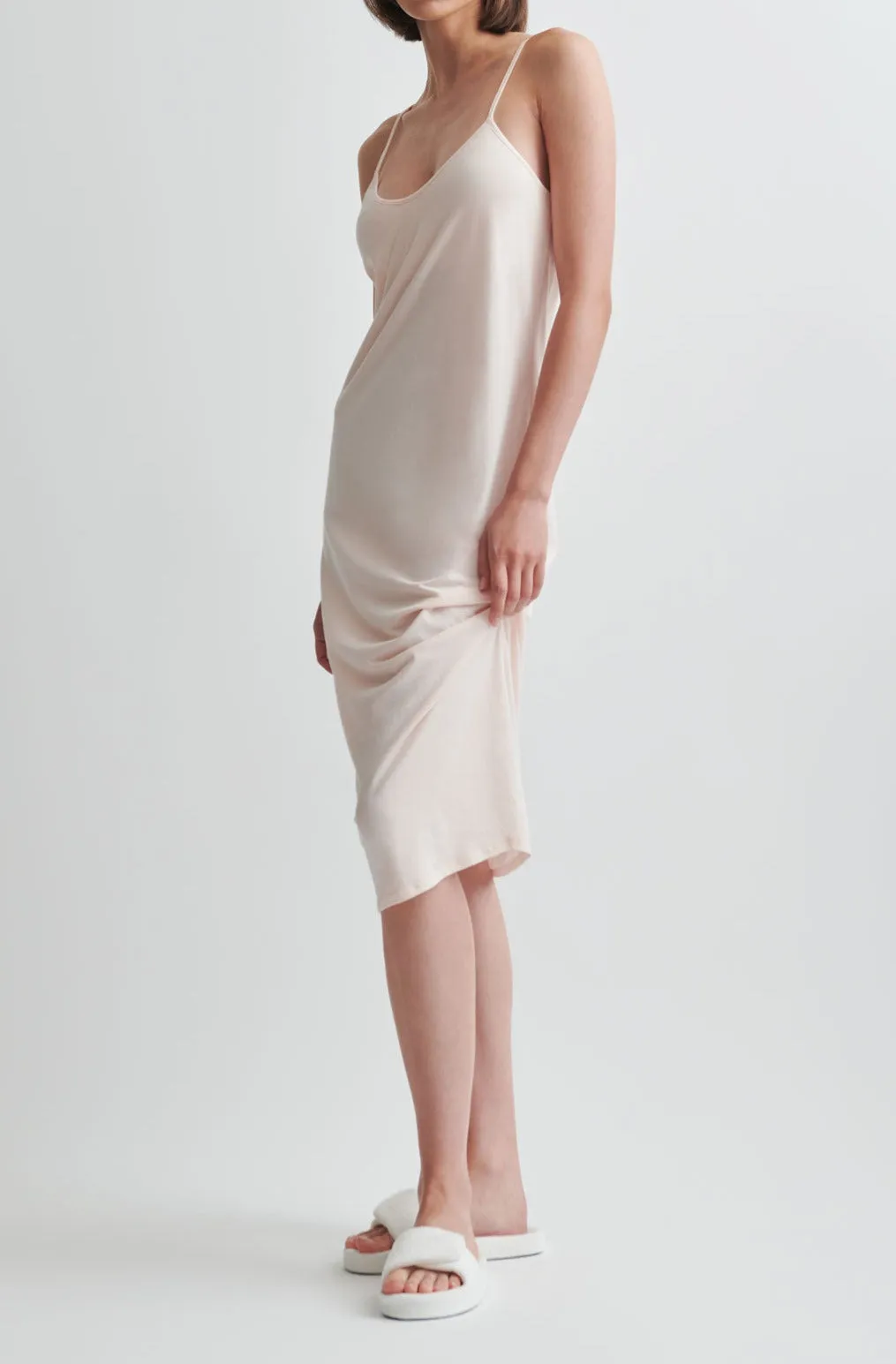 SW - Long Sexy Slip | Pearl Pink
