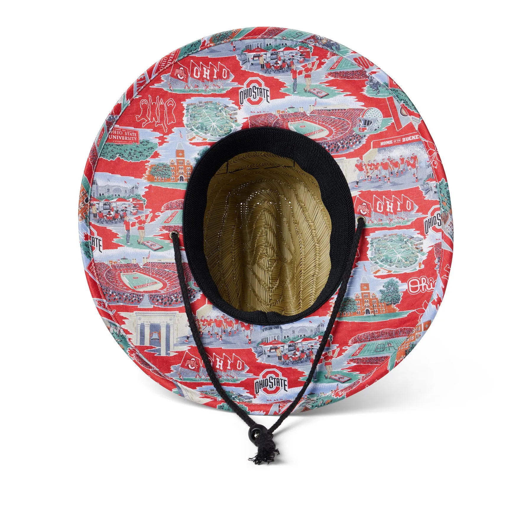 THE OHIO STATE UNIVERSITY SCENIC STRAW HAT