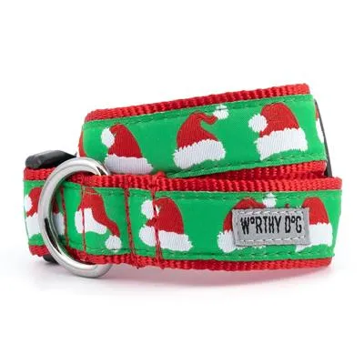The Worthy Dog Collar Santa Hats
