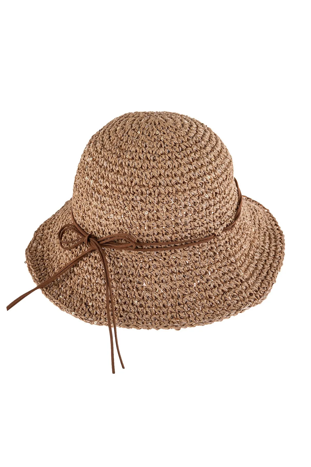 WEAVED LADY BUCKET HAT